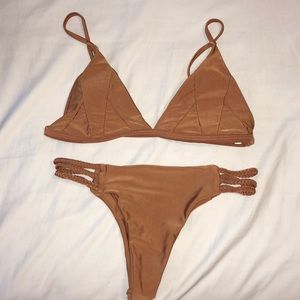 Orange/Brown Zaful bikini